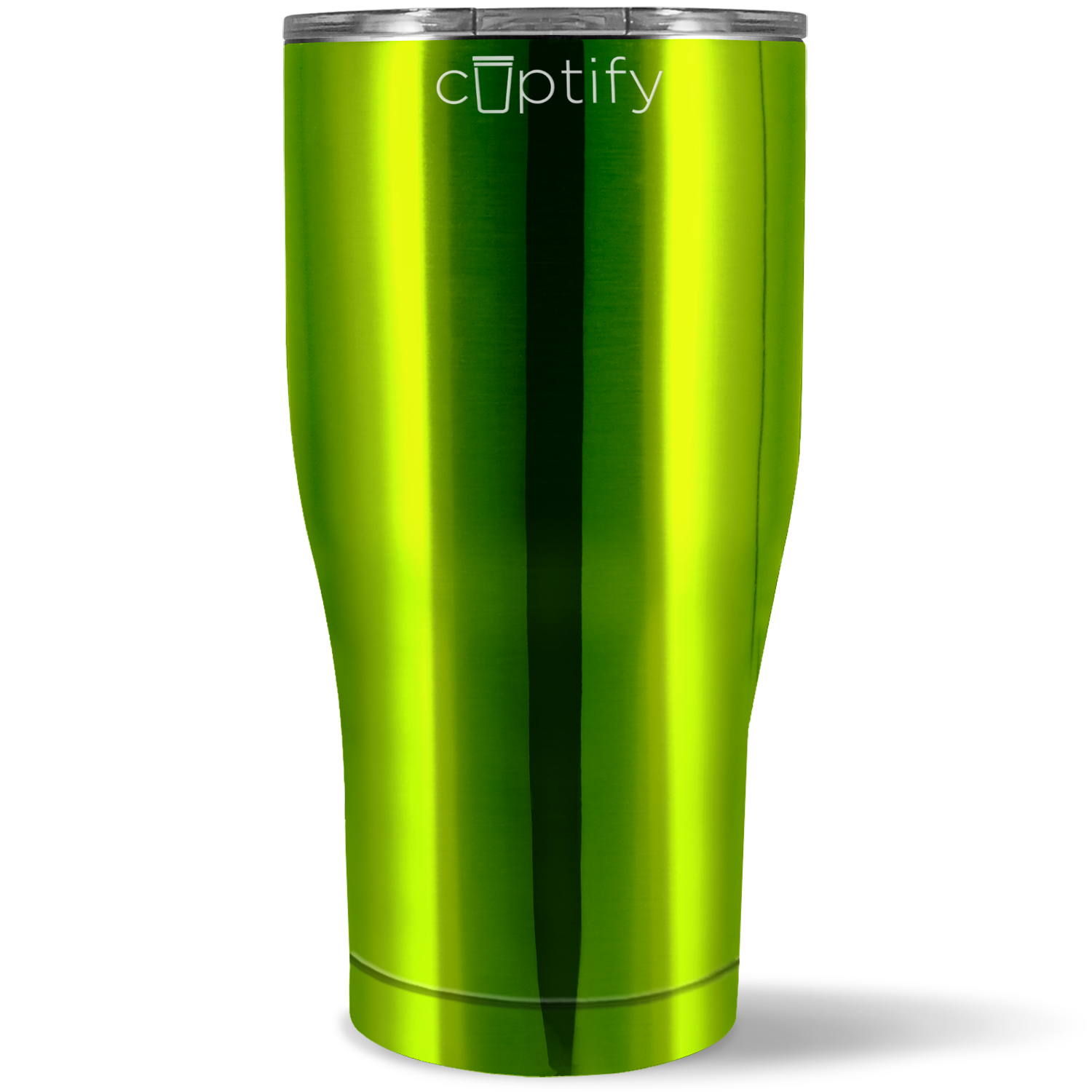 Cuptify 30 oz Curve Tumbler - Apple Green Candy