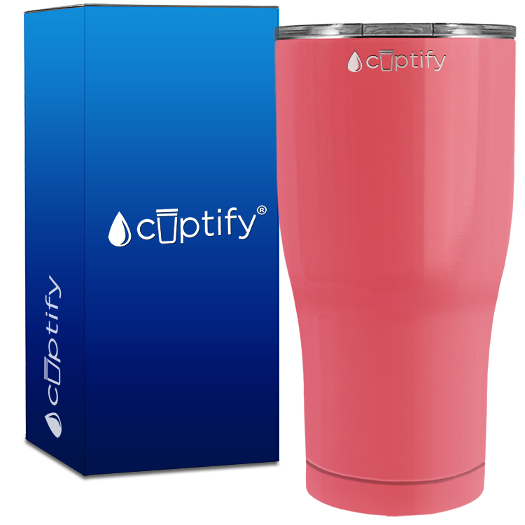 Guava Gloss 27oz Curve Tumbler