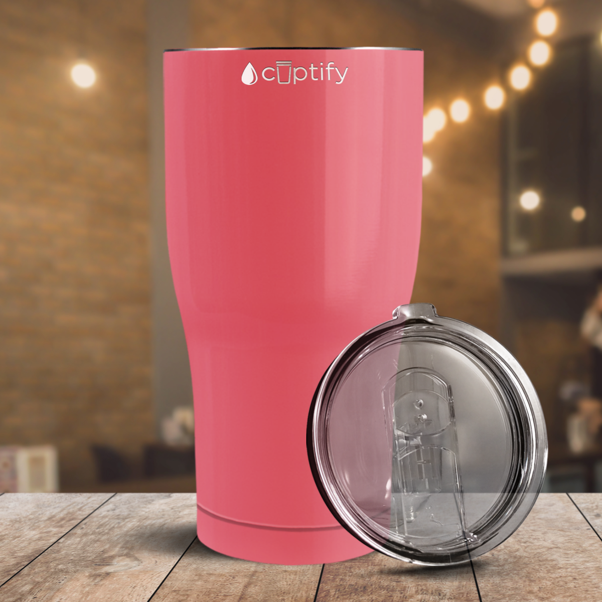 Guava Gloss 27oz Curve Tumbler