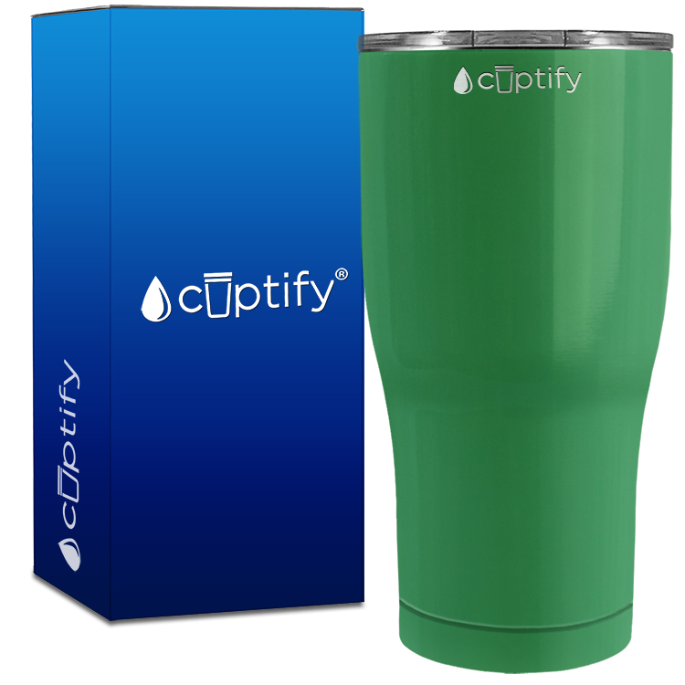 Kelly Green Gloss 27oz Curve Tumbler