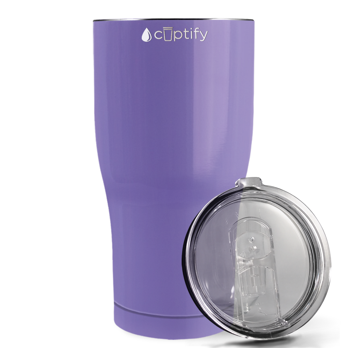 Lavender Gloss 27oz Curve Tumbler