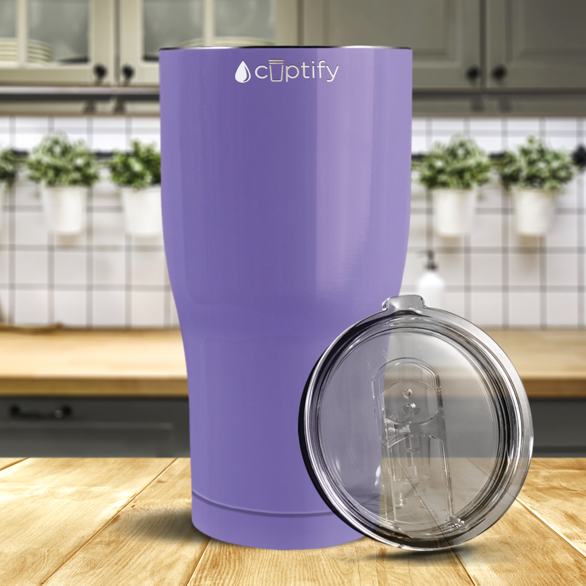 Lavender Gloss 27oz Curve Tumbler