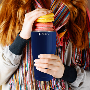 Navy Blue Gloss 27oz Curve Tumbler