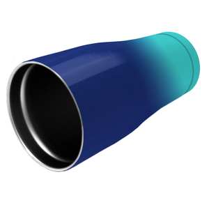 Navy Blue Seafoam Ombre 27oz Curve Tumbler