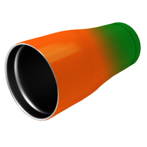 Orange Green Ombre 27oz Curve Tumbler