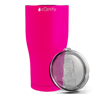 Pink Gloss 27oz Curve Tumbler