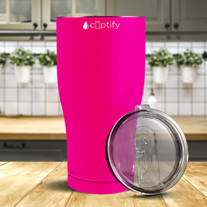 Pink Gloss 27oz Curve Tumbler