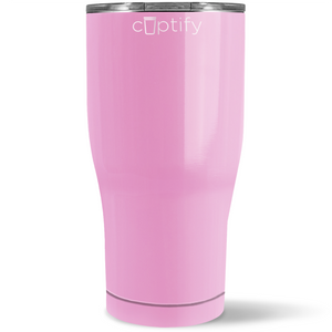Cuptify 30 oz Curve Tumbler - Baby Pink