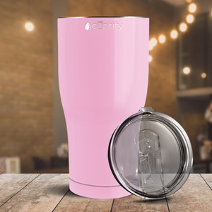 Pink Pastel Gloss 27oz Curve Tumbler