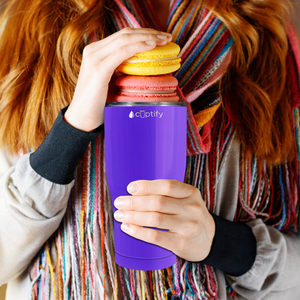 Purple Gloss 27oz Curve Tumbler