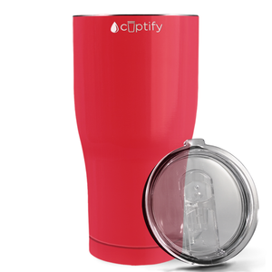 Red Gloss 27oz Curve Tumbler