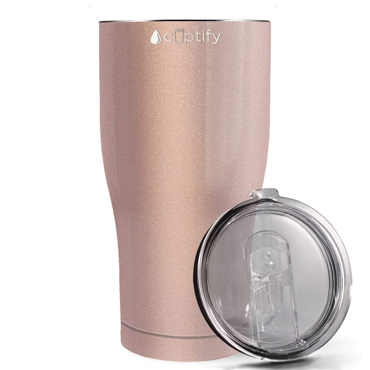 Rose Gold 27oz Curve Tumbler