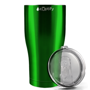 Green Translucent 27oz Curve Tumbler