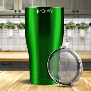 Green Translucent 27oz Curve Tumbler