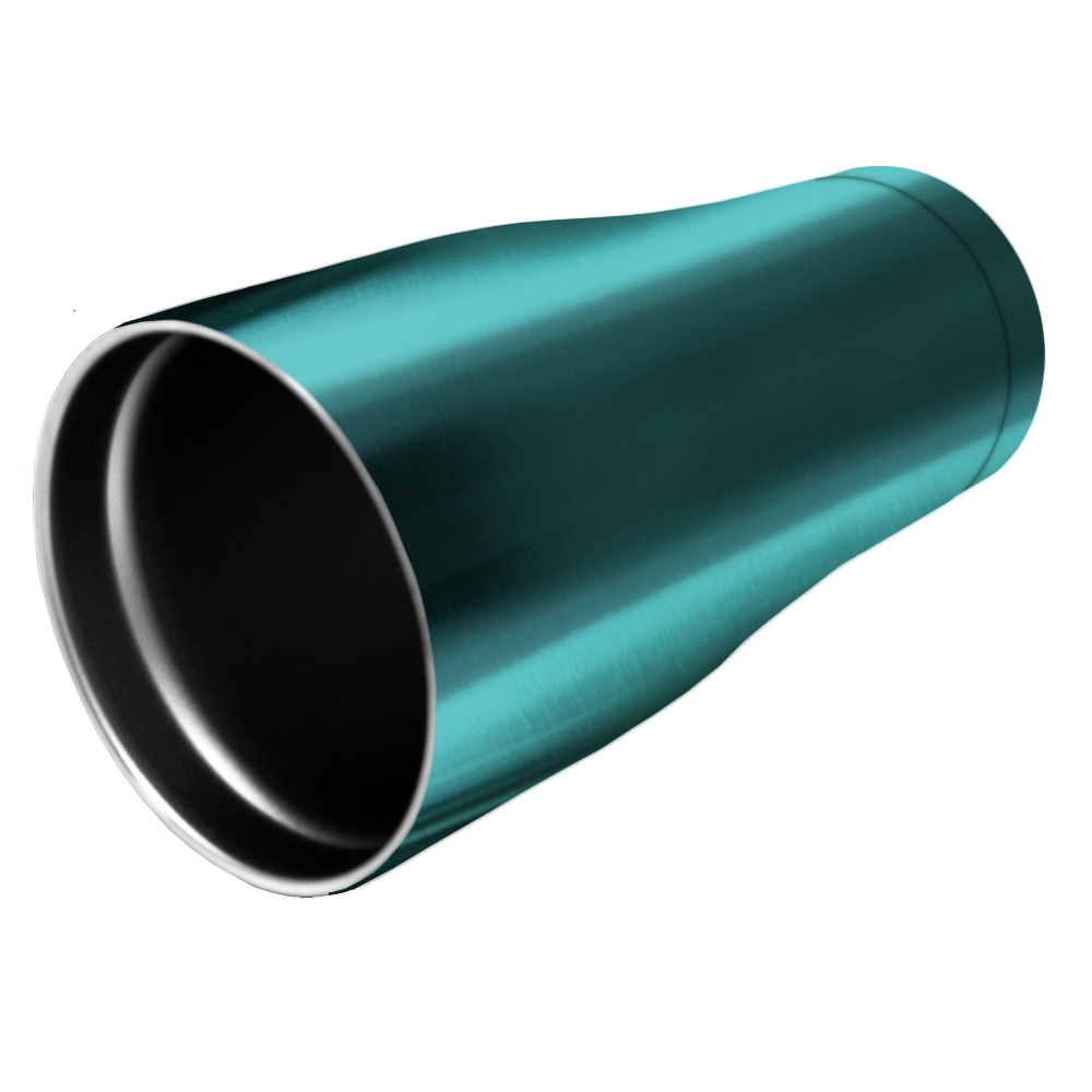 Teal Translucent 27oz Curve Tumbler