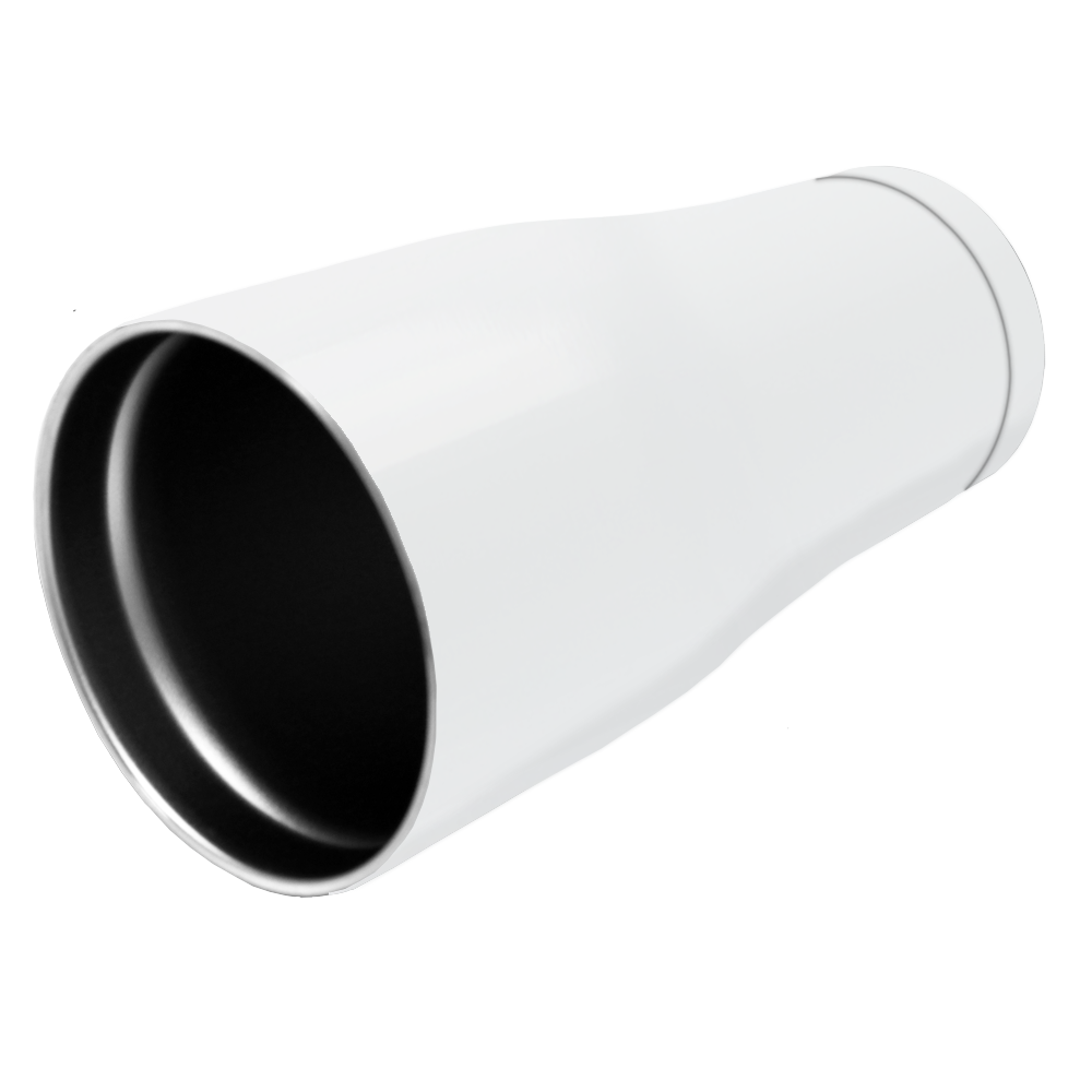 White Gloss 27oz Curve Tumbler