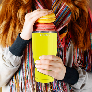 Yellow Gloss 27oz Curve Tumbler