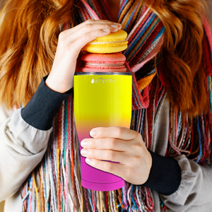 Yellow Pink Ombre 27oz Curve Tumbler