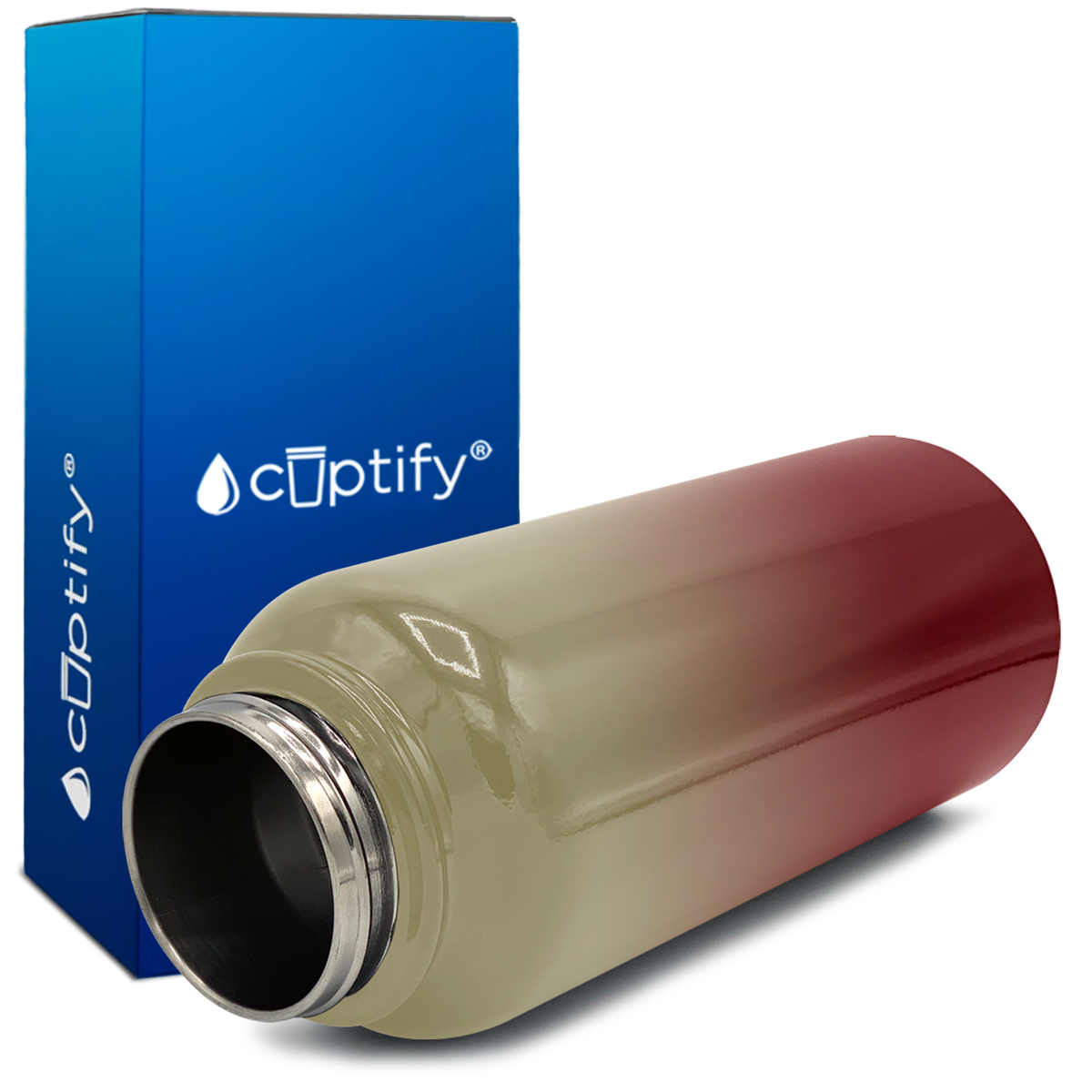 Florida Ombre 32oz Wide Mouth Water Bottle