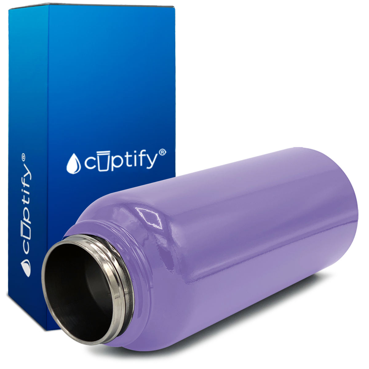 Lavender Gloss 32oz Wide Mouth Water Bottle