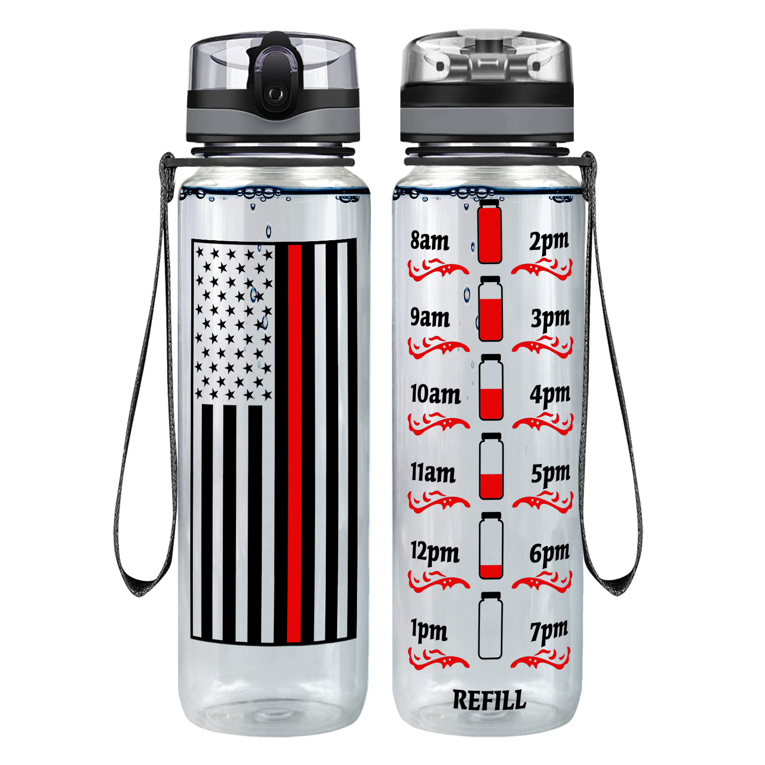 METAL FDNY WATER BOTTLE