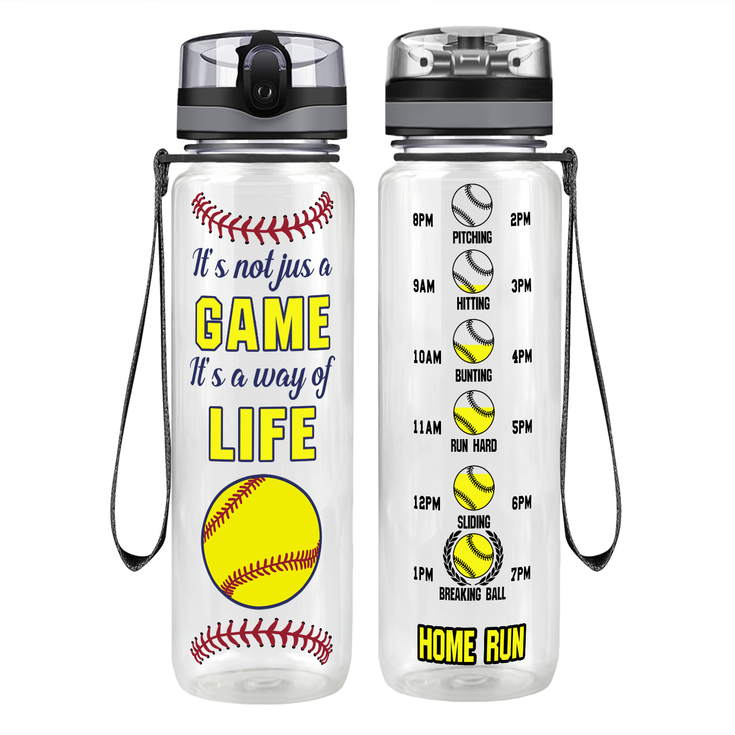 A Way of Life 32 oz. Water Bottle Clear