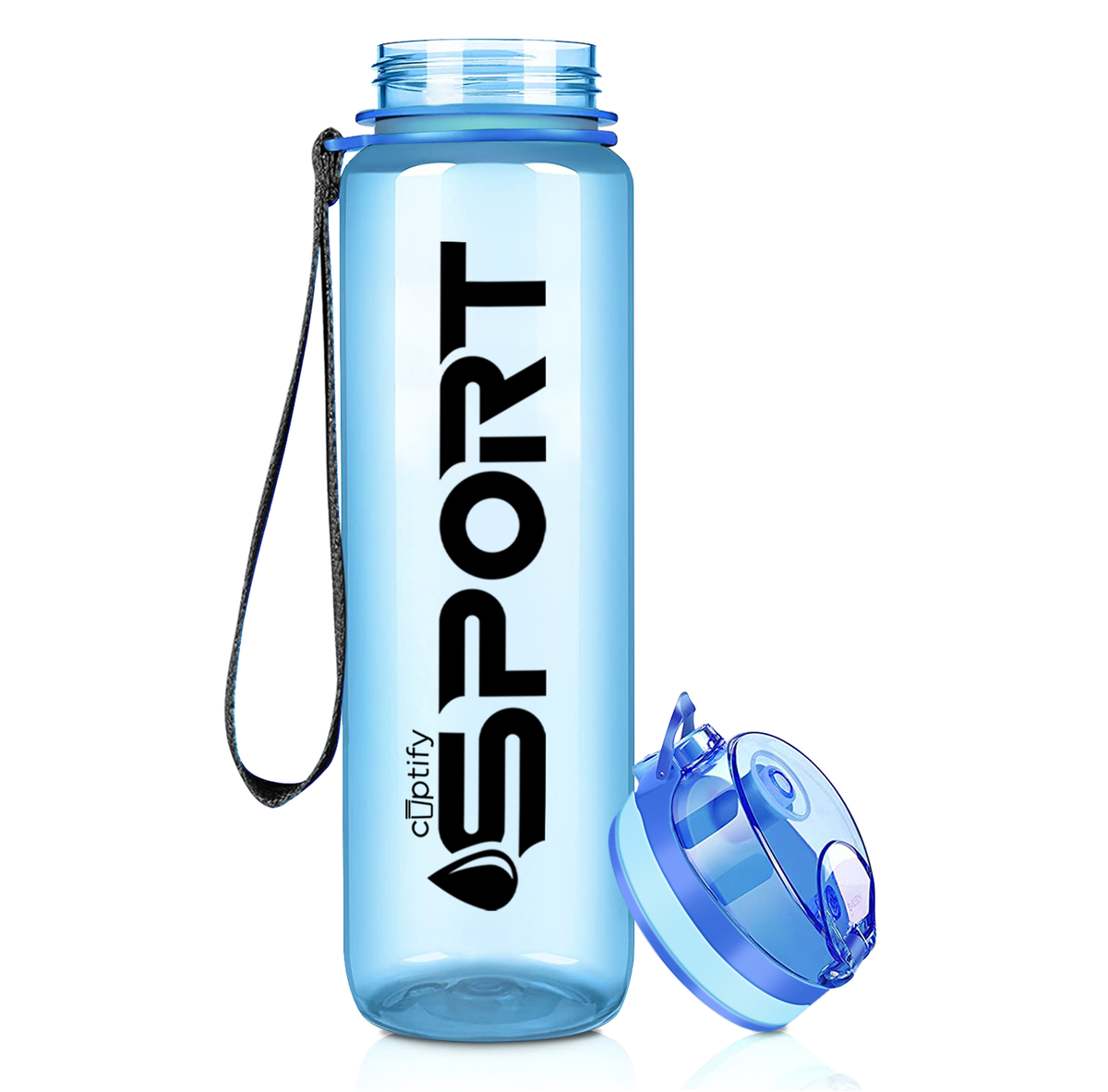 Baby Blue Gloss 32oz Tritan™ Sport Water Bottle