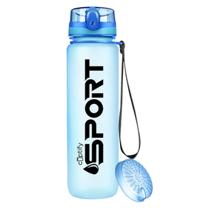 Baby Blue Frosted 32oz Tritan™ Sport Water Bottle