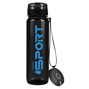 Black with Blue 32oz Tritan™ Sport Water Bottle