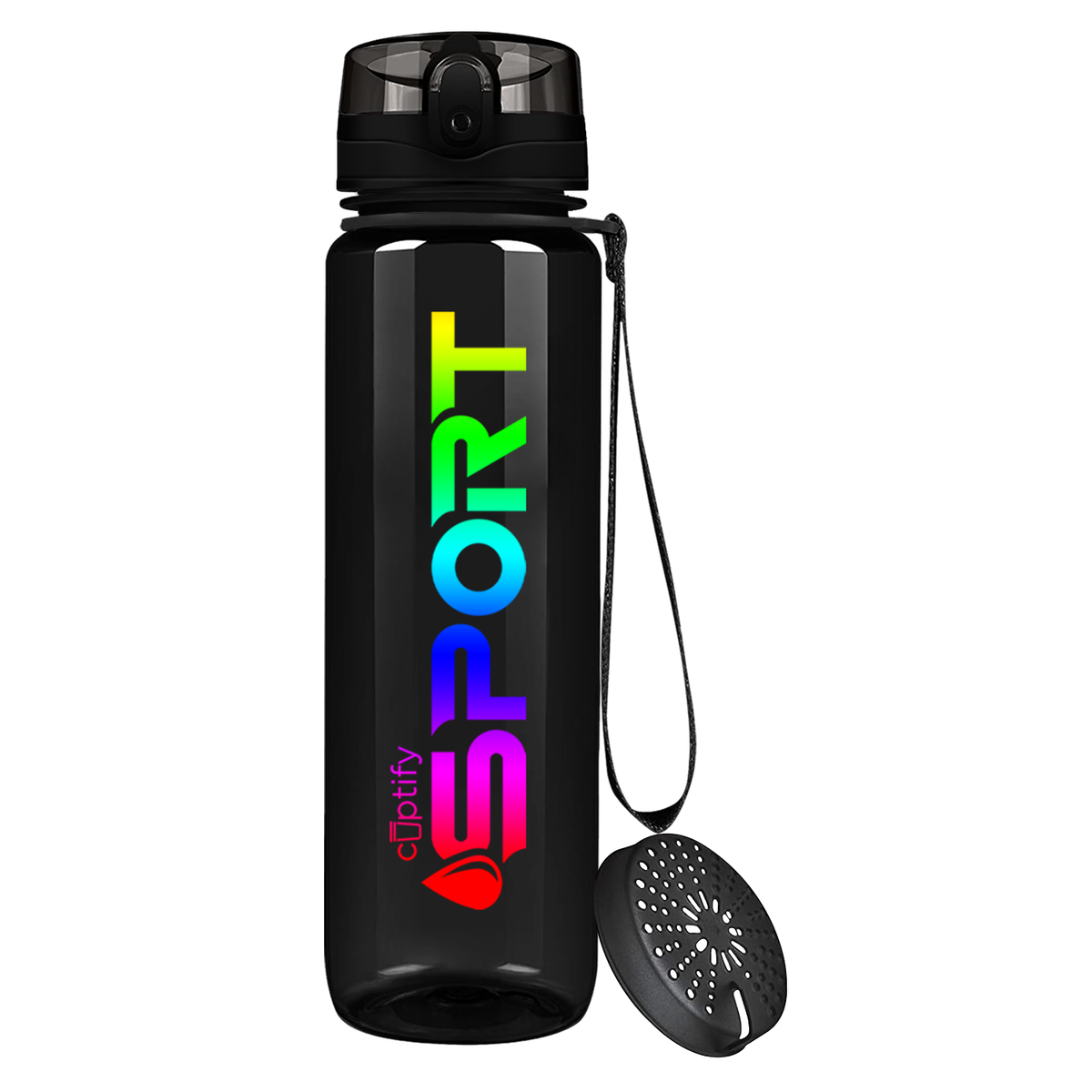 Rainbow 32oz Tritan™ Sport Water Bottle