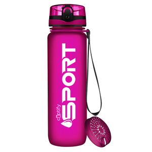 Fuschia Frosted 32oz Tritan™ Sport Water Bottle