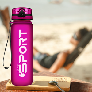 Fuschia Frosted 32oz Tritan™ Sport Water Bottle