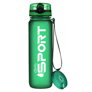 Green Frosted 32oz Tritan™ Sport Water Bottle