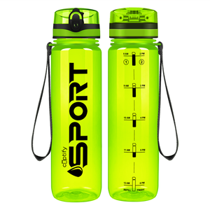 Cuptify Lemon Gloss Sport Water Bottle