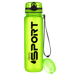 Lemon Frosted 32oz Tritan™ Sport Water Bottle