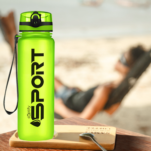 Lemon Frosted 32oz Tritan™ Sport Water Bottle