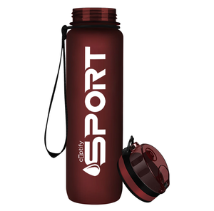 Maroon Frosted 32oz Tritan™ Sport Water Bottle