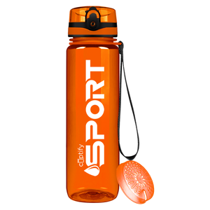 Orange Gloss 32oz Tritan™ Sport Water Bottle