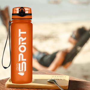 Orange Frosted 32oz Tritan™ Sport Water Bottle