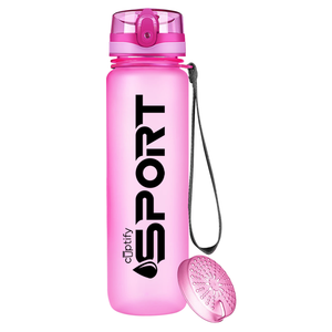 Pink Frosted 32oz Tritan™ Sport Water Bottle
