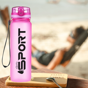 Pink Frosted 32oz Tritan™ Sport Water Bottle