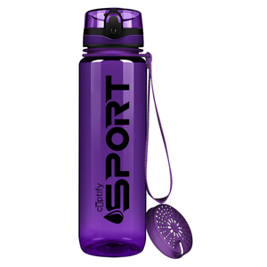 Purple with Black 32oz Tritan™ Sport Water Bottle