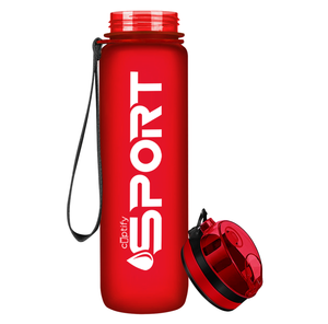Red Frosted 32oz Tritan™ Sport Water Bottle