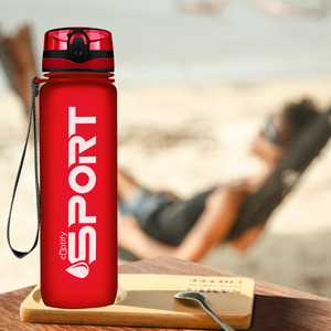 Red Frosted 32oz Tritan™ Sport Water Bottle