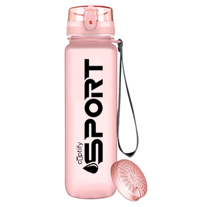Rose Gold Frosted 32oz Tritan™ Sport Water Bottle
