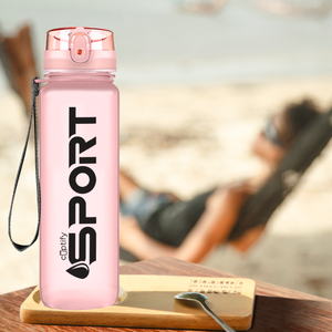 Rose Gold Frosted 32oz Tritan™ Sport Water Bottle