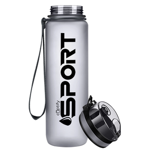 Smoke Frosted 32oz Tritan™ Sport Water Bottle