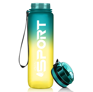Tropical Frosted 32oz Tritan™ Sport Water Bottle