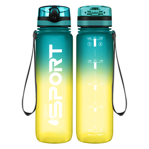 Cuptify Tropical Frosted Sport Water Bottle