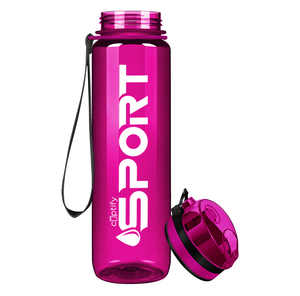 Fuschia with White 32oz Tritan™ Sport Water Bottle